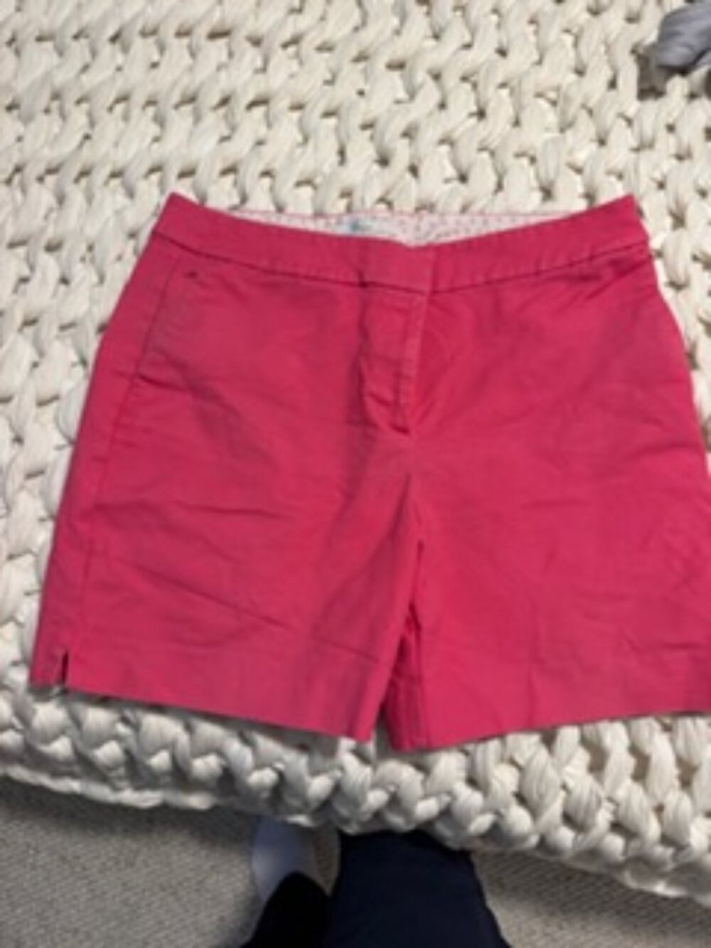Boden Pink Cotton Shorts.